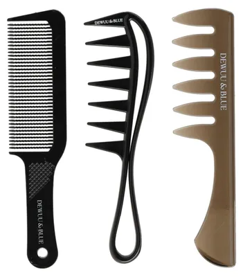 Produktbild von Entwirrkamm Set 3er für nasse Haare – Friseurkämme