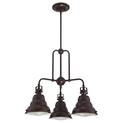 Produktbild von Elstead Eastvale Kronleuchter E27 3-fach Palladianische Bronze