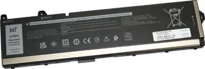 Produktbild von BTI X9FTM-, 8050 mAh, 93 Wh, Lithium-Ion (Li-Ion), 11,55 V, Schwarz, 1 Stück(e)