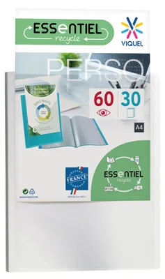 Immagine prodotto di Copertina in polipropilene Viquel, 60 pagine, colore bianco