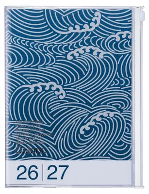 Produktbild von MARK'S 2026/27 Diary A5 Pattern // Wave Navy