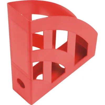 Produktbild von helit Stehsammler "the bridge" DIN A4 PP rot (4 Sammler)