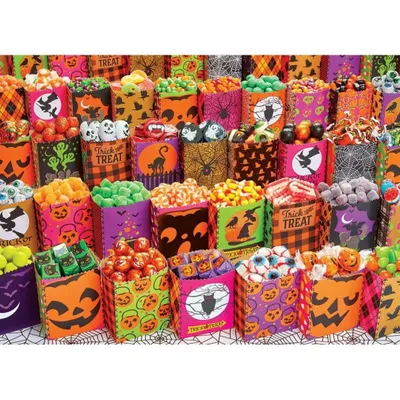 Image de COBBLE HILL Puzzle d'Halloween Sü ß 500 pièces