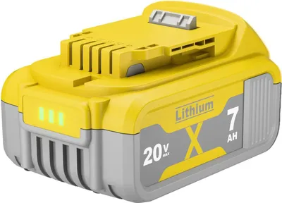 Obrázek produktu pro Náhradní lithiová baterie, kapacita 7000 mAh, jmenovité napětí 20 V, 1 baterie