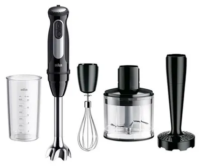 Produktbild von Braun MultiQuick 5 Pro 0,6 l Pürierstab 1000 W Schwarz, Silber