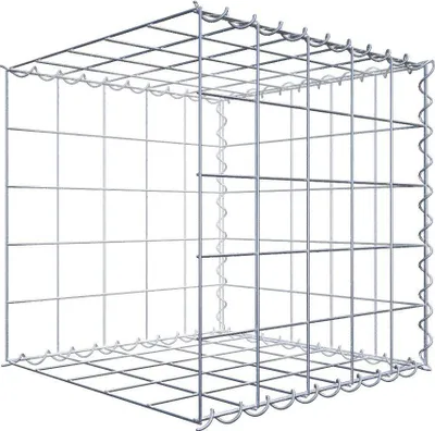 Produktbild von Anbaugabione Typ 2 50 cm x 50 cm x 50 cm (L x H x T), Maschenweite 10 cm x 10 cm, Spirale
