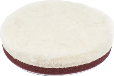 Produktbild von Wollpolierpad 125 mm Velcro Medium Auto Lackpflege AMiO-03705