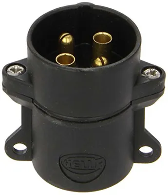 Image de Connecteur mâle à visser 4 pôles A-din72575plastique