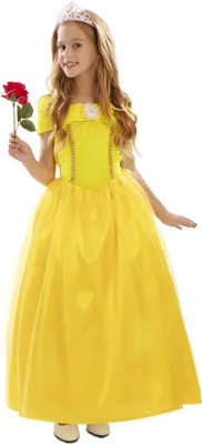 Prinzessin Kostüm Schöne Belle von Vorne