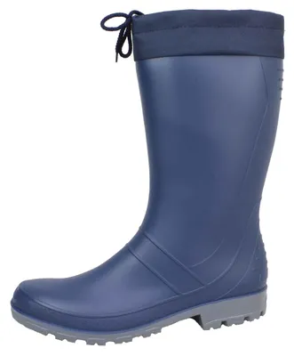 Image de Bottes en caoutchouc Bockstiegel Axel en grandes tailles Bleu  10006_15 bleu foncé/gris  grandes chaussures unies