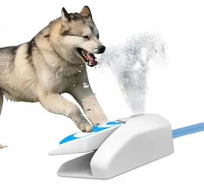 Produktbild von Automatischer Hundewasserspender mit Pedal für den Garten