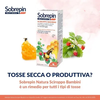 Obrázok produktu pre SOBREPIN NATURA, sirup pre deti, 180 ml