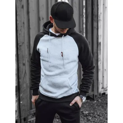 Produktbild von Herren Sweatshirt ZEKE hellgrau XL