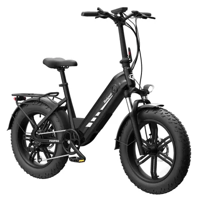 Produktbild von 48V 20Ah E Bike E Fatbike Elektrofahrrad 130KM Reichweite 7-Gang-Shimano Hydraulische Scheibenbremsen City E-Bikes & E-Hollandräder Schwarz