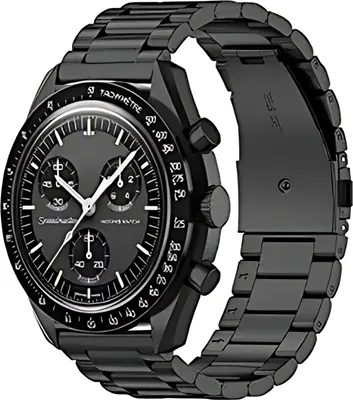 Produktbild von Armband 20mm, hochwertiges Uhrenarmband passend für Omega x Swatch Moonswatch und Omega Speedmaster Modelle - Moonswatch strap