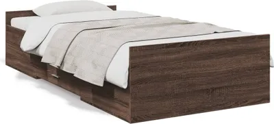 Immagine prodotto di Maison Exclusive - Giroletto Cassetti Rovere Marrone 75x190 cm Legno Multistrato