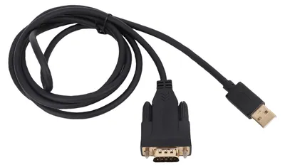 Image de Câble USB 2.0 vers connecteur RS232 DB9, câble série, compatible avec Windows 10, 8, 7, longueur 1,2 m