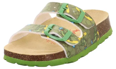 Obrázok produktu pre Papuče s vyberateľnou stielkou, olivová/zelená farba (7060), veľkosť 41