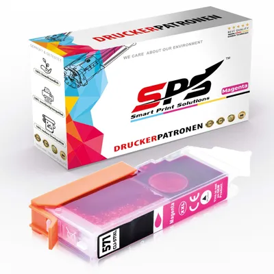 Produktbild von CLI-571MXL Tintenpatrone Kompatibel für Canon PIXMA TS 6051 | 1x Magenta