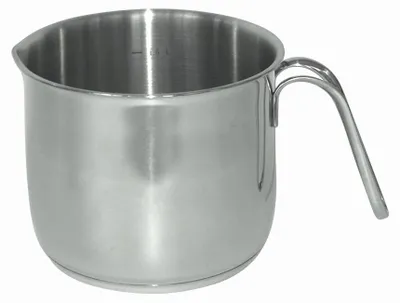 Melkpan 14 cm, 1,8 l, Edelstahl 18/10, induktionsgeeignet