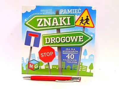 Zdjęcie produktu dla Gra Pamiec Znaki Drogowe 0175 01751