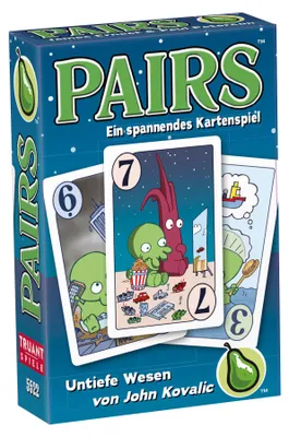 Obrázek produktu pro PAIRS – karetní hra s podivnými bytostmi pro 2–8 hráčů, od 8 let