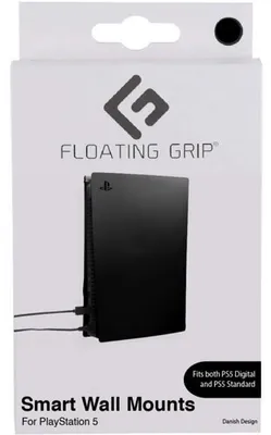 The image shows the packaging for a PlayStation 5 wall mount.