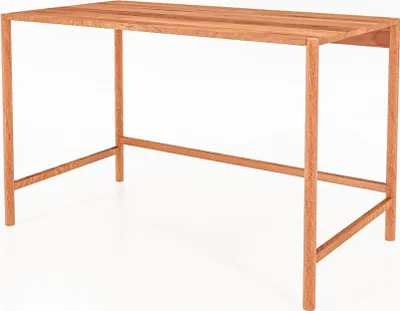 Produktbild von Schreibtisch Zola aus Kernbuche massiv 120x65 cm