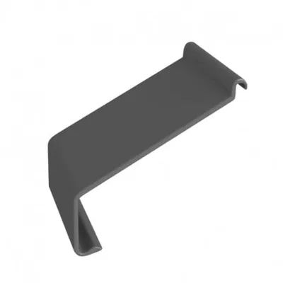 Produktbild von Renoplast Aluminium Traufprofil K10 Harzböden, Verbinder, Graphit