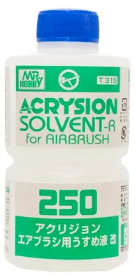 Produktbild von Mr. Hobby - Gunze T-315 - Acrysion Solvent - R for Airbrush (250 ml) - Neu