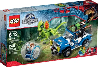 Zdjęcie produktu dla Lego 75916 Jurassic World - Zasadzka Dilopho