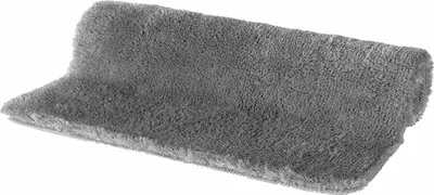 Produktbild von Spirella Badteppich - Hochflor - grau - 40 x 60 cm