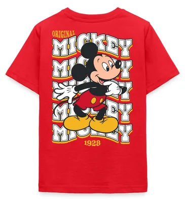 Produktbild von Mickey & Minnie Mickey Mouse Original 1928 Teenager T-Shirt, 134/146 (9-11 Jahre), Rot