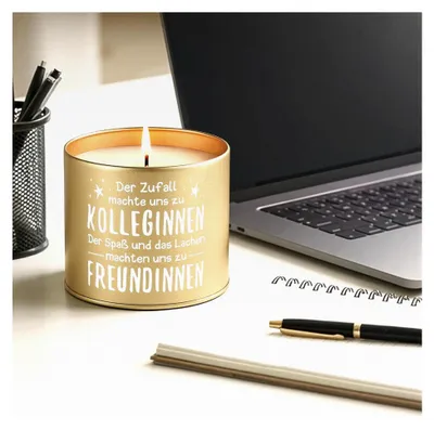 Produktbild von Geschenk für Kolleginnen und Kollegen, Duftkerze für Abschied und Geburtstag, Geschenkidee für Jobwechsel und Lieblingskollegin