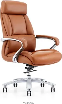 Image de Fauteuil en similicuir moderne noir, siège élégant