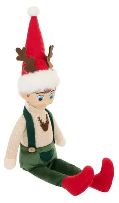 Produktbild von Plüschtier „saperli und popette“ (grün), höhe 40 cm - Feeric Lights & Christmas