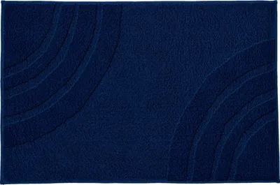 Produktbild von Kleine Wolke Badteppich Saturn Navy 60x100 cm