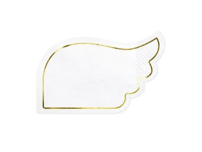 Produktbild von Servietten - Flügel, 16x10cm (1 Packung / 20 Stück)