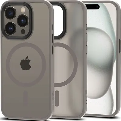 Image de Étui Tech-Protect MagMat MagSafe pour iPhone 15 Pro - Titane mat