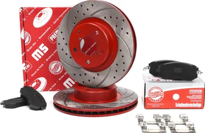 Obrázok produktu pre Predné brzdové kotúče + brzdové doštičky Subaru