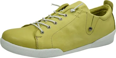 Produktbild von Andrea Conti Damen Slipper mit Zierschnürung sportiv seitlich Stretch 0345724, Größe:39 EU, Farbe:Grün