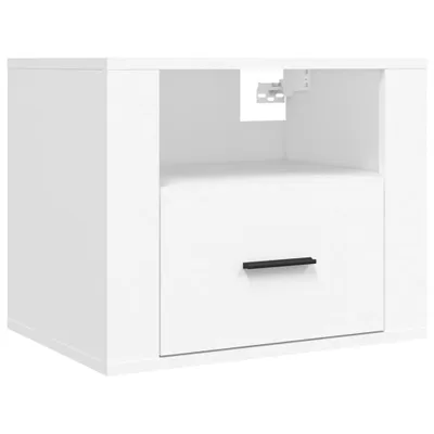 Immagine prodotto di Comodino a Muro Bianco 50x36x40 cm