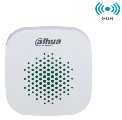 Productafbeelding van Dahua Technology ARA12-W2(868), Wit, ABS (acrylonitril-butadieen-styreen), Polycarbonaat (PC), 868 - 868,6 MHz, CR123A, 80,9 mm, 26,8 mm