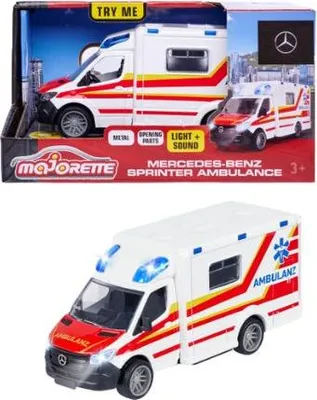 Image de SIMBA Majorette G.S.Mercedes ambu. 12,5 cm 371-2001