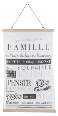 Image de Toile murale - Famille - L 50 cm x H 80 cm