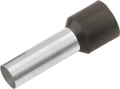 Produktbild von Cimco Isolierte Aderendhülse 1,5mm² x 18mm, schwarz, Packung mit 100 Stk.