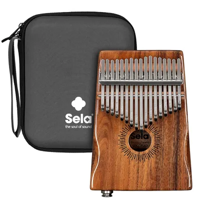 Produktbild von Sela Kalimba 17 Koa Hollow with Pickup