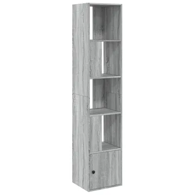 Produktbild von Bücherregal Grau Sonoma 40x36x189 cm Holzwerkstoff