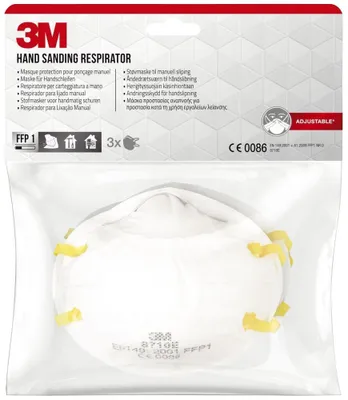 Image de 3M 8710C3 Masque anti-poussières fines - 3 pièces