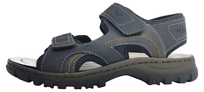 Imagen del producto de Sandalias Rieker para hombre, color negro, para uso casual